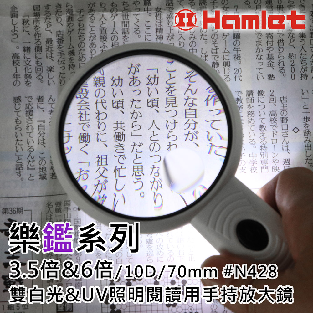 [Hamlet] 3.5x&6x/70mm Magnifier  N428, , large