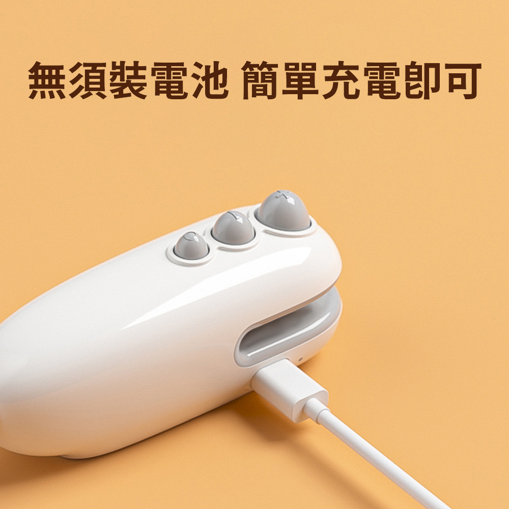 Portable 【Mini Monster Sealing Machine】&mdash;dual-use for opening and sealing. Features a hidden blade, rechargeable (no batteries needed), and magnetic design for fridge attachment. Perfect for gift exchanges., , large