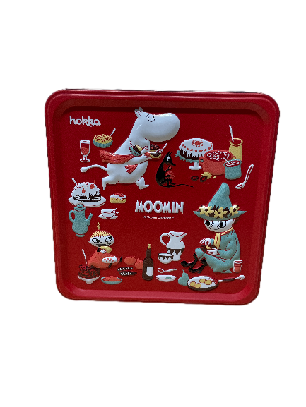 Moomin Valley Biscuit milk can