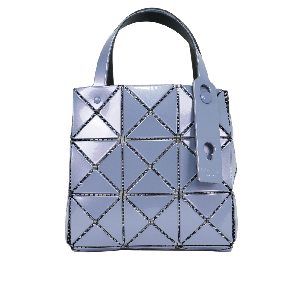 ISSEY MIYAKE BAO BAO CARAT 3X3 亮面手提小方盒/薰衣草紫, , large