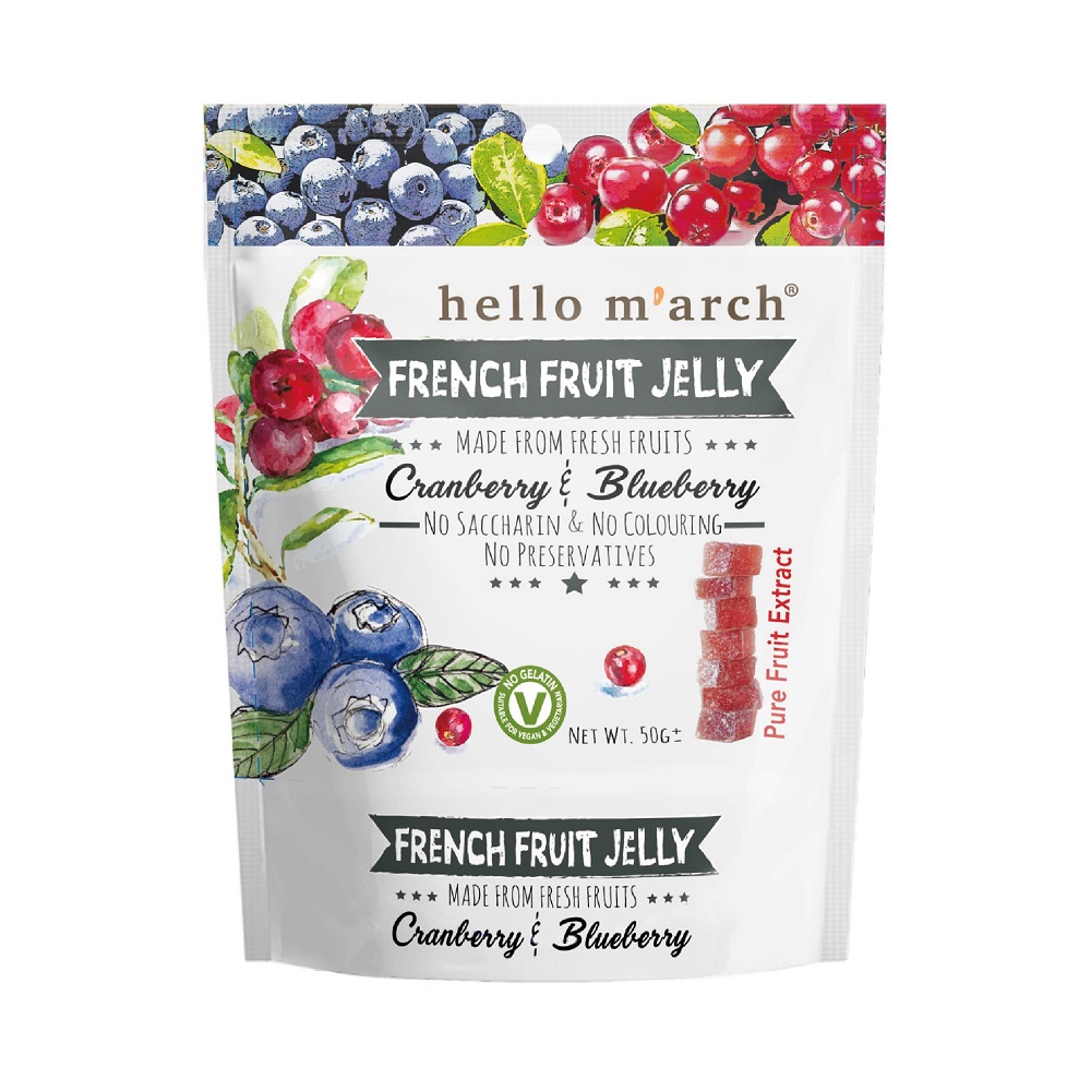 Fruit Jelly-Cranverryblueberry, , large