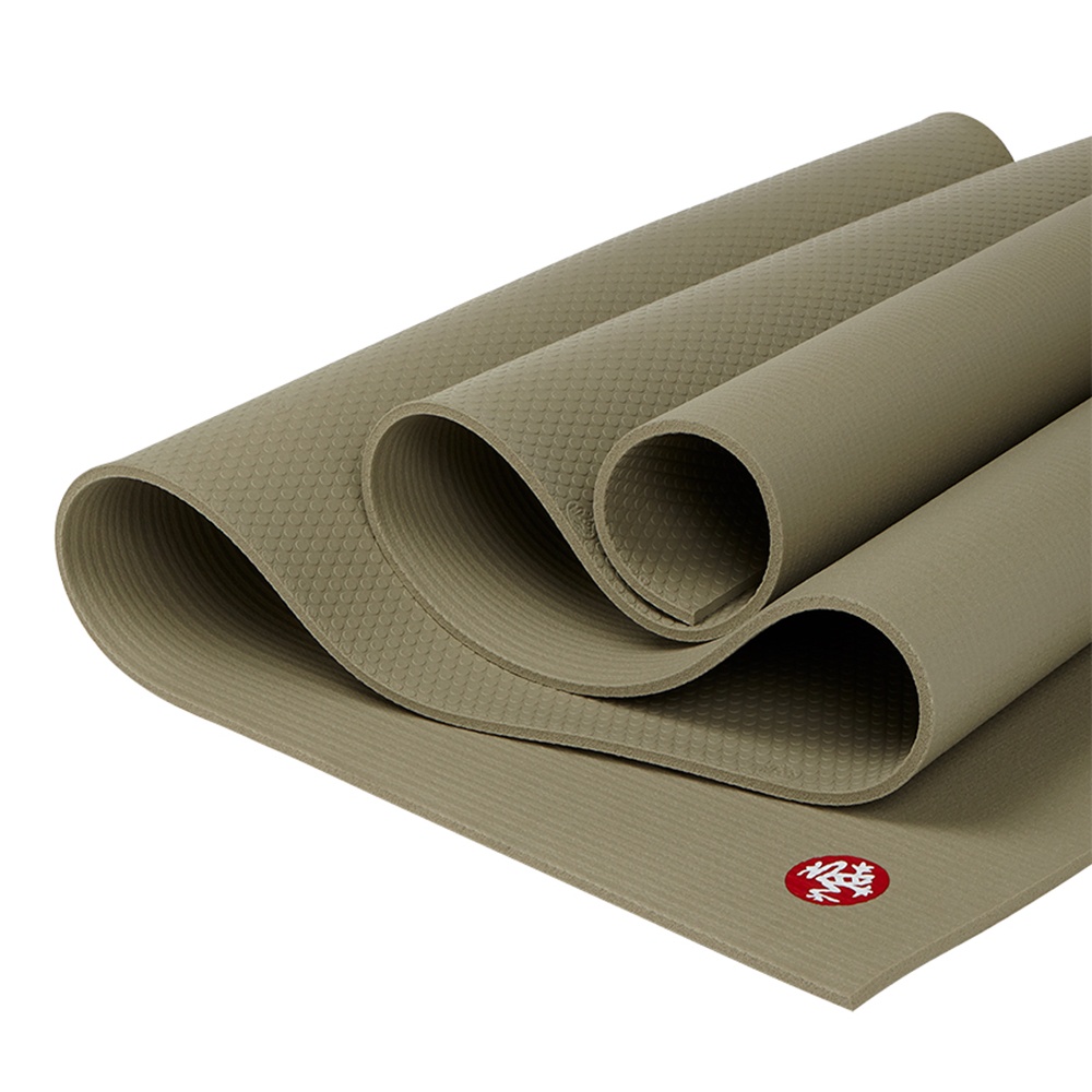 【LOTUS】Manduka PRO Mat 瑜珈墊 6mm Rock橄欖綠 德國製 PVC瑜珈墊 台灣公司貨 現貨免運, , large