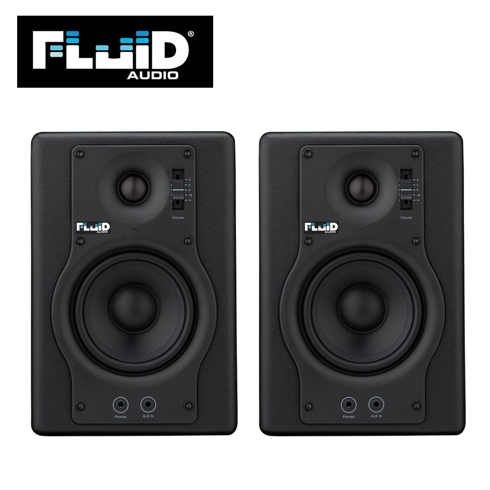 Fluid Audio F4 四吋監聽喇叭音箱 一對【敦煌樂器】, , large