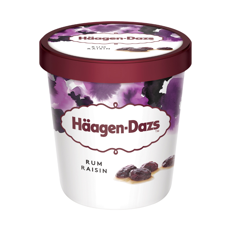 Haagen Dazs 藍姆葡萄冰淇淋, , large