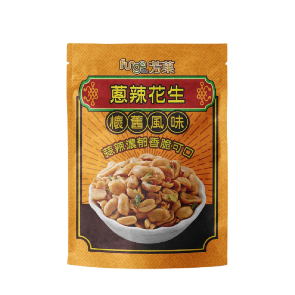 [Wanxin] Fungo Scallion & Spicy Peanuts 110g (2-Pack), , large