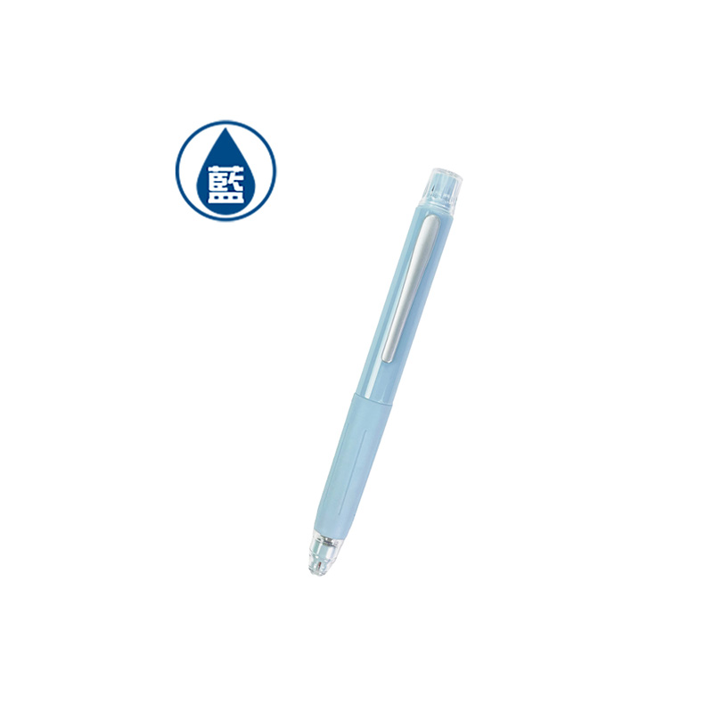 Clairity Clear Realm Series &ndash; Short Barrel Gel Pen, Blue (12-Pack) , , large