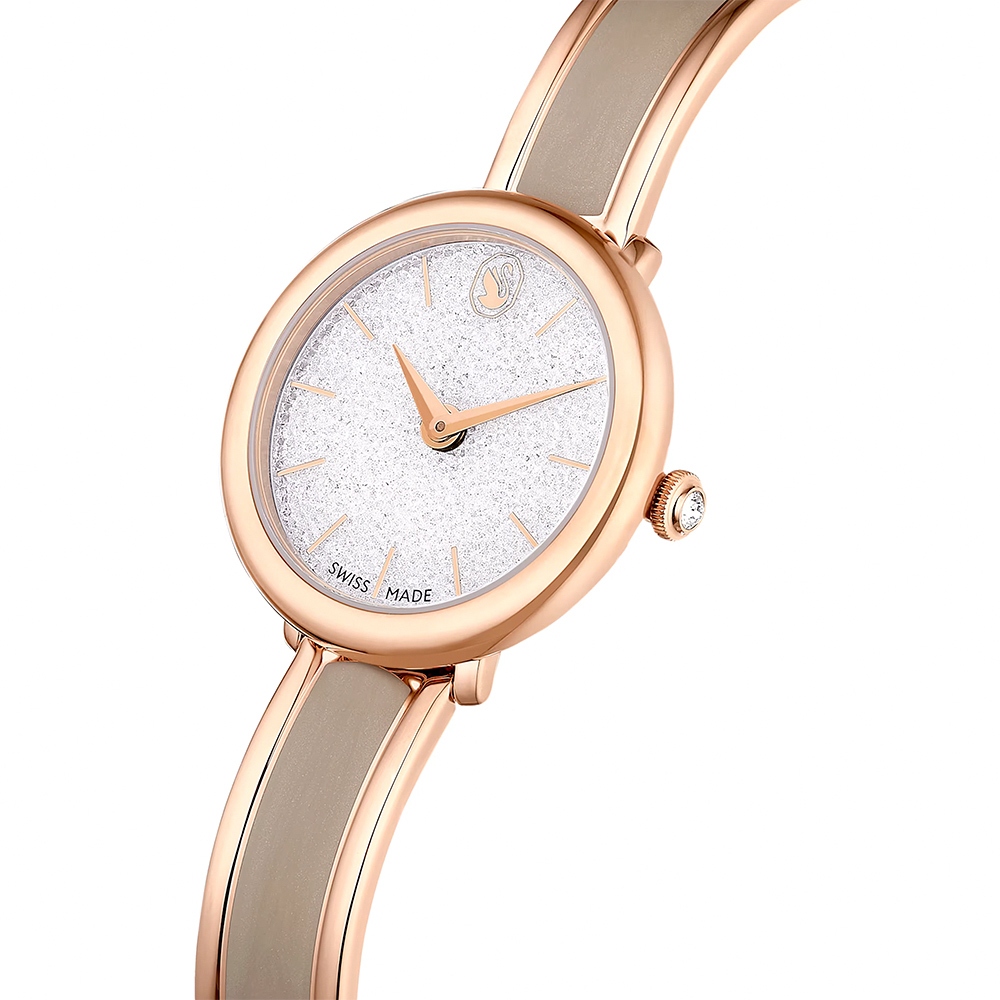 SWAROVSKI 施華洛世奇 Crystalline Bangle 璀璨水晶手鐲女錶 手錶-32mm 5709814, , large