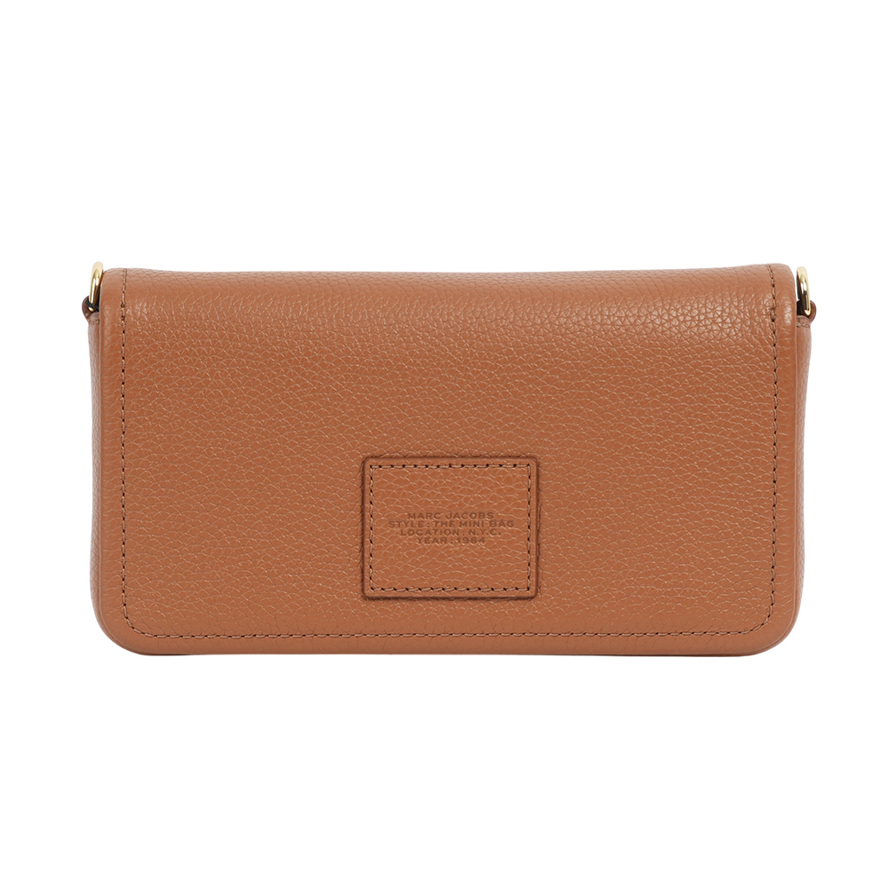 MARC JACOBS 粒面皮革迷你斜背包WOC/手拿包/堅果棕, , large