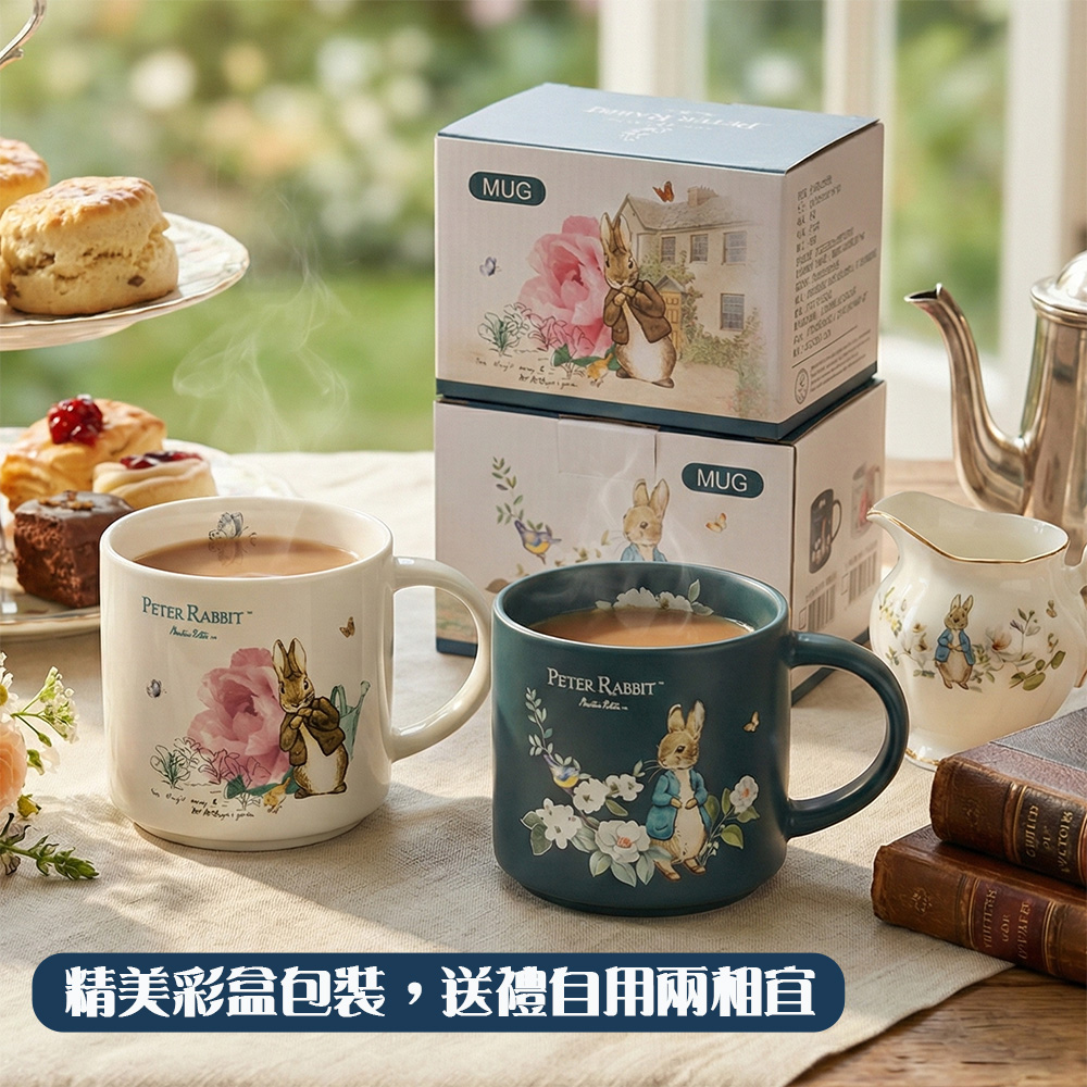 [Shifeng] Peter Rabbit Mug - Azure Blue, , large