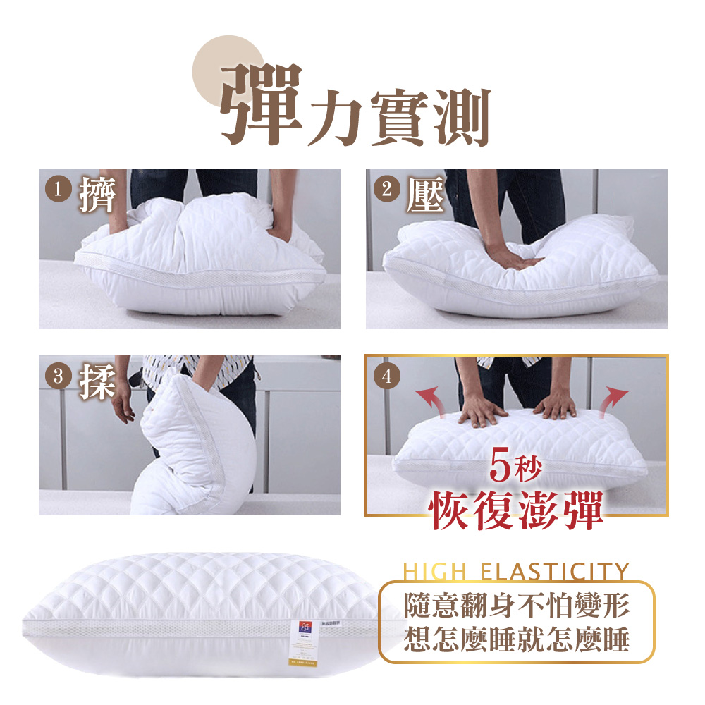 [ Pure Sleep純好眠 ] 羽絲絨飯店枕芯, , large