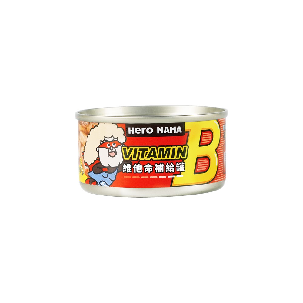 Vitamin B wet can food(Tuna Shrimp), , large