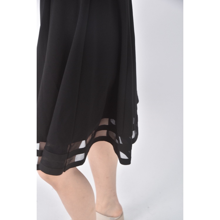 (S) calvin klein質感無袖黑色洋裝二手衣, , large