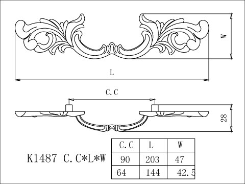 Handle, , large