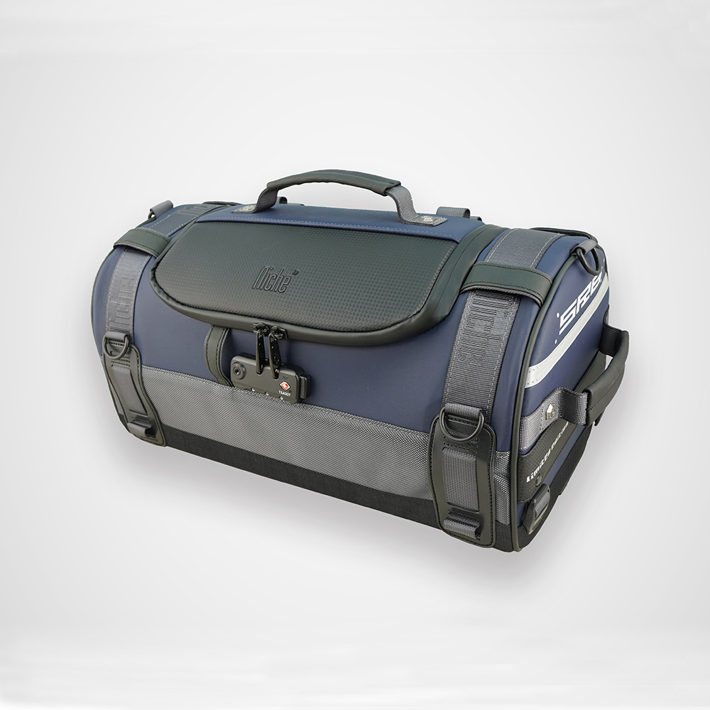 【Niche 樂奇】重機城市旅人可疊加後座包 NMO-2301B~2B 深藍色, , large