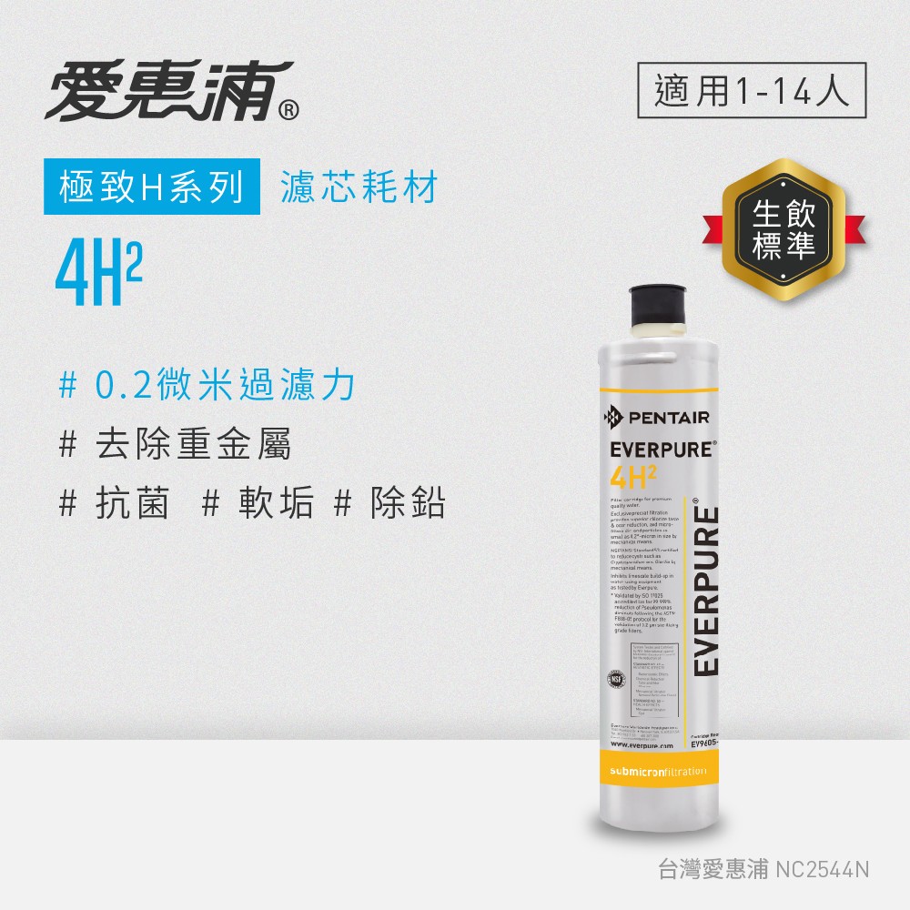 4H2 activated carbon filter element (DIY replacement)