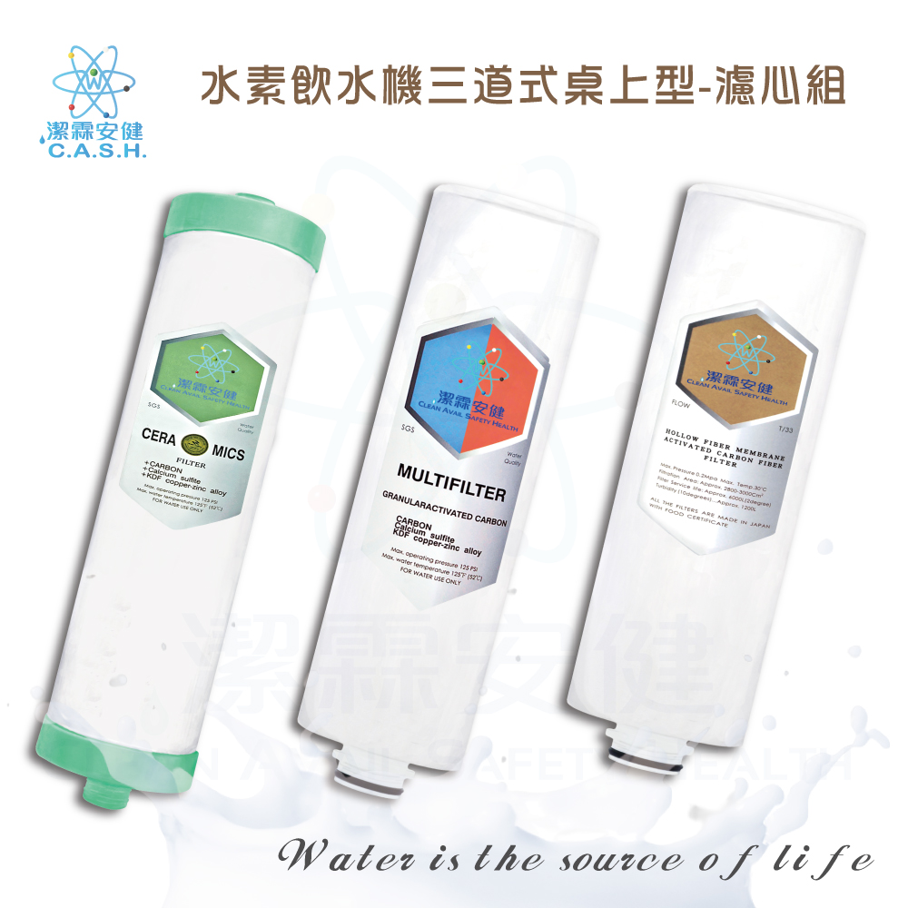 Jielin Anjian Hydrogen Water Purifier Three-stage - Filter Kit