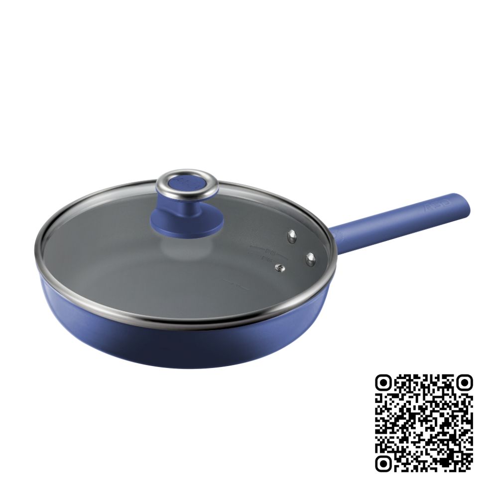 Titanium coated frying pan 28cm, , large