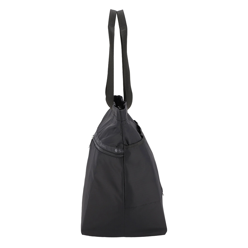 |快速出貨|Lesportsac Carlin 頂部拉鍊托特包 手提包-黑, , large