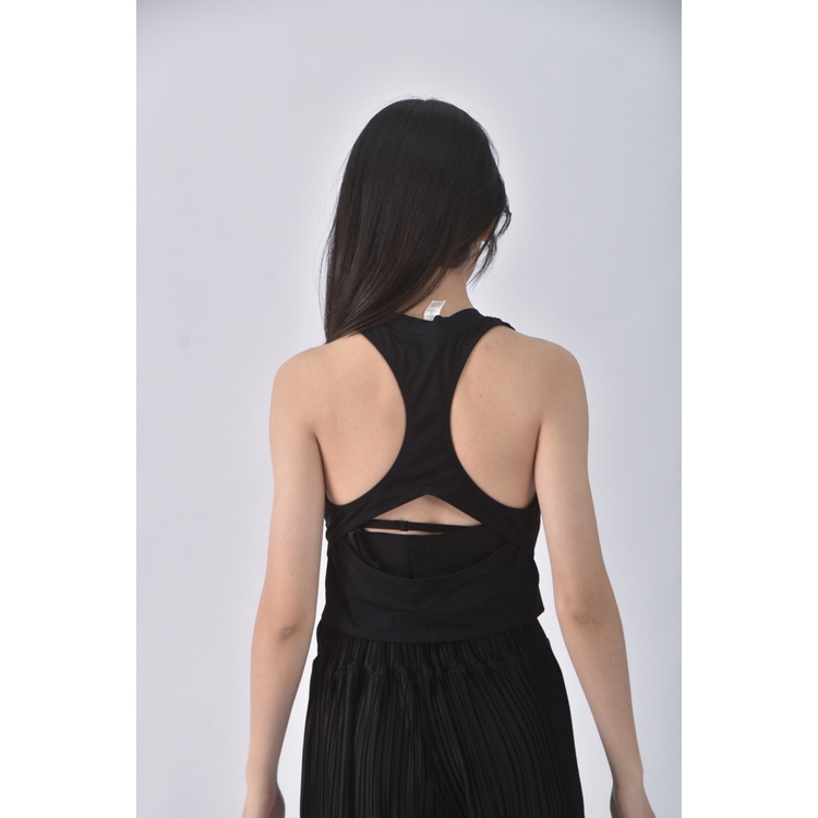 (S) lululemon質感運動無袖黑色上衣二手衣, , large