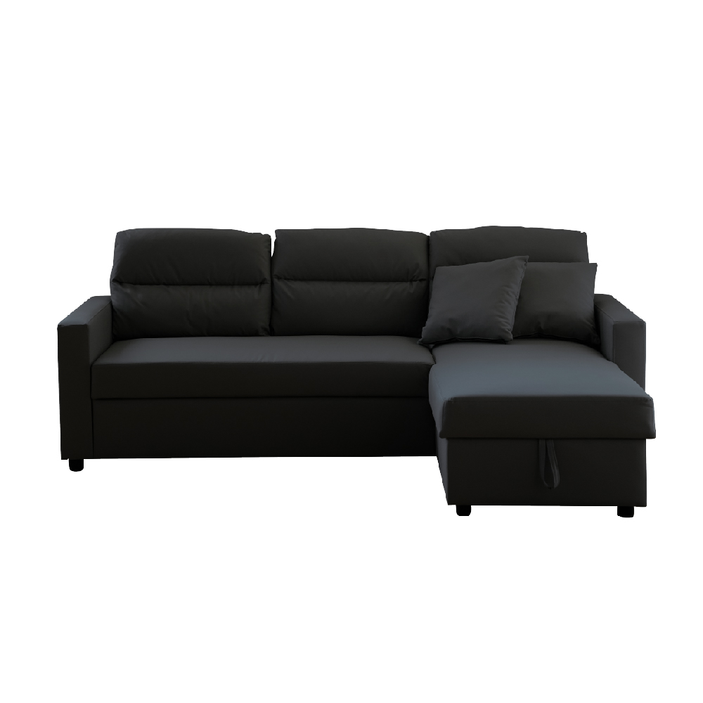 RH多利大L型收納沙發(貓抓皮), , large