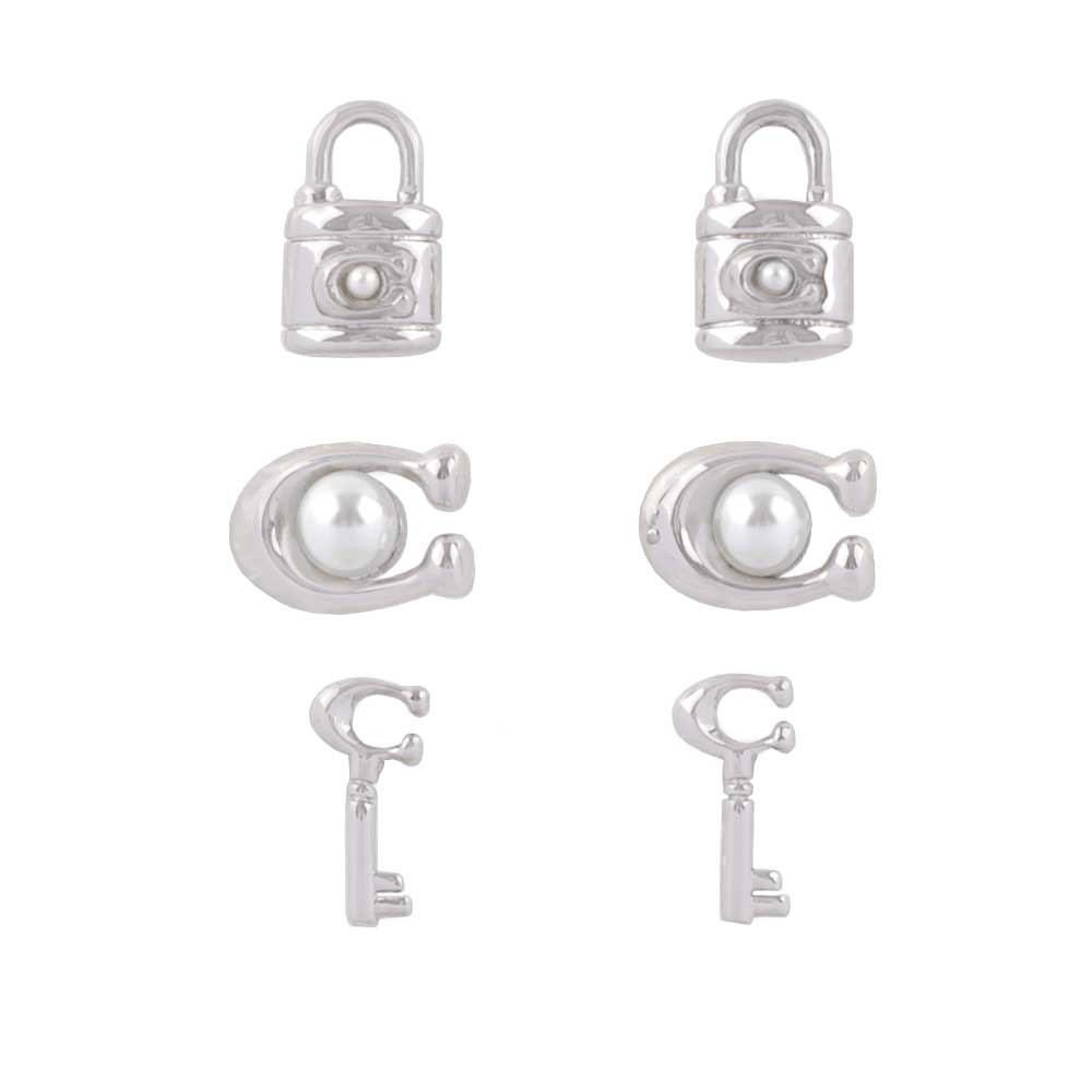  earrings, , large
