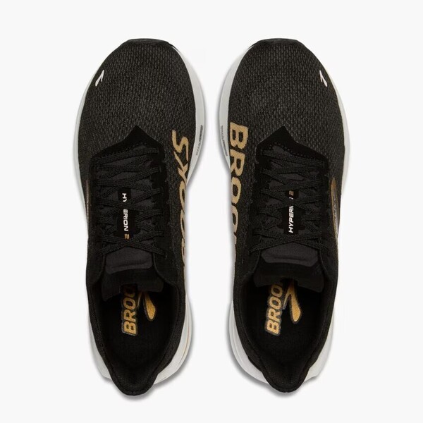 Brooks Hyperion 2 男 慢跑鞋 彈力 支撐 緩震 黑 金 [1104321D098], , large