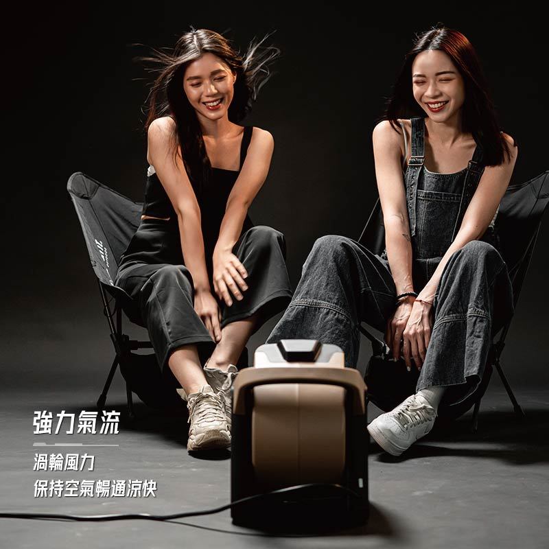 【樂活不露】有點意思渦輪扇 【顏色隨機】 三色TF-01S/02G/03B 三段風速 強勁氣流 循環風扇 電扇, , large