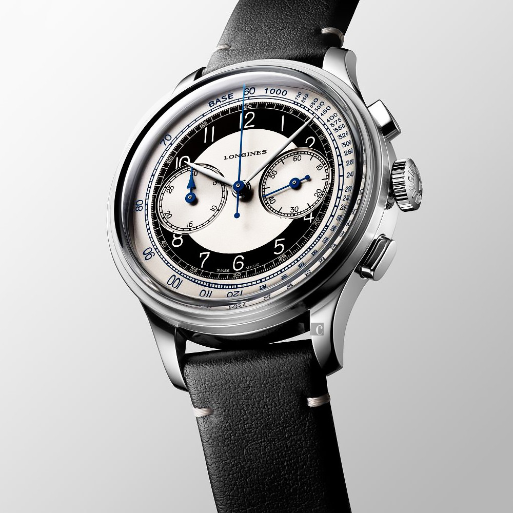 LONGINES 浪琴 Heritage 經典復刻計時機械錶 L28304930, , large