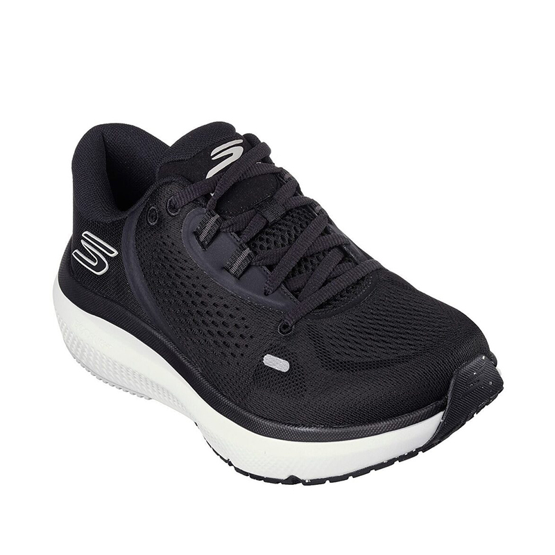 [KIXPRESS]Skechers Go Run Pure 4 男 慢跑鞋 運動 訓練 止滑 支撐 輕量 黑白 [246082BKW], , large