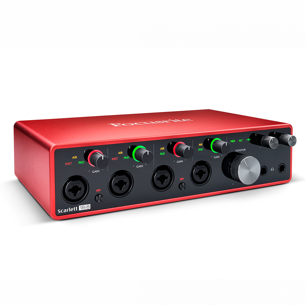 Focusrite Scarlett 18i8 3rd Gen 第三代 錄音介面【敦煌樂器】, , large