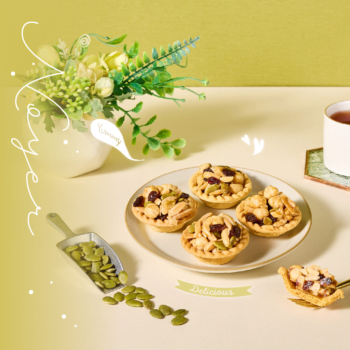 【Booklet】Noyer &middot; Nuts Tart, , large