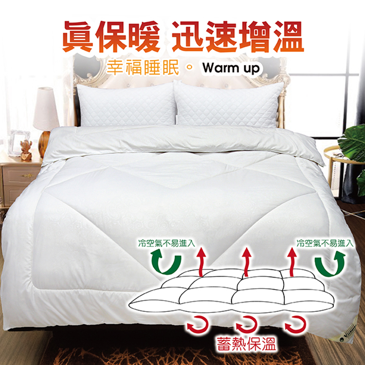 【多利寶寢具】Victoria_紐西蘭100%純羊毛雙人被/棉被胎, , large