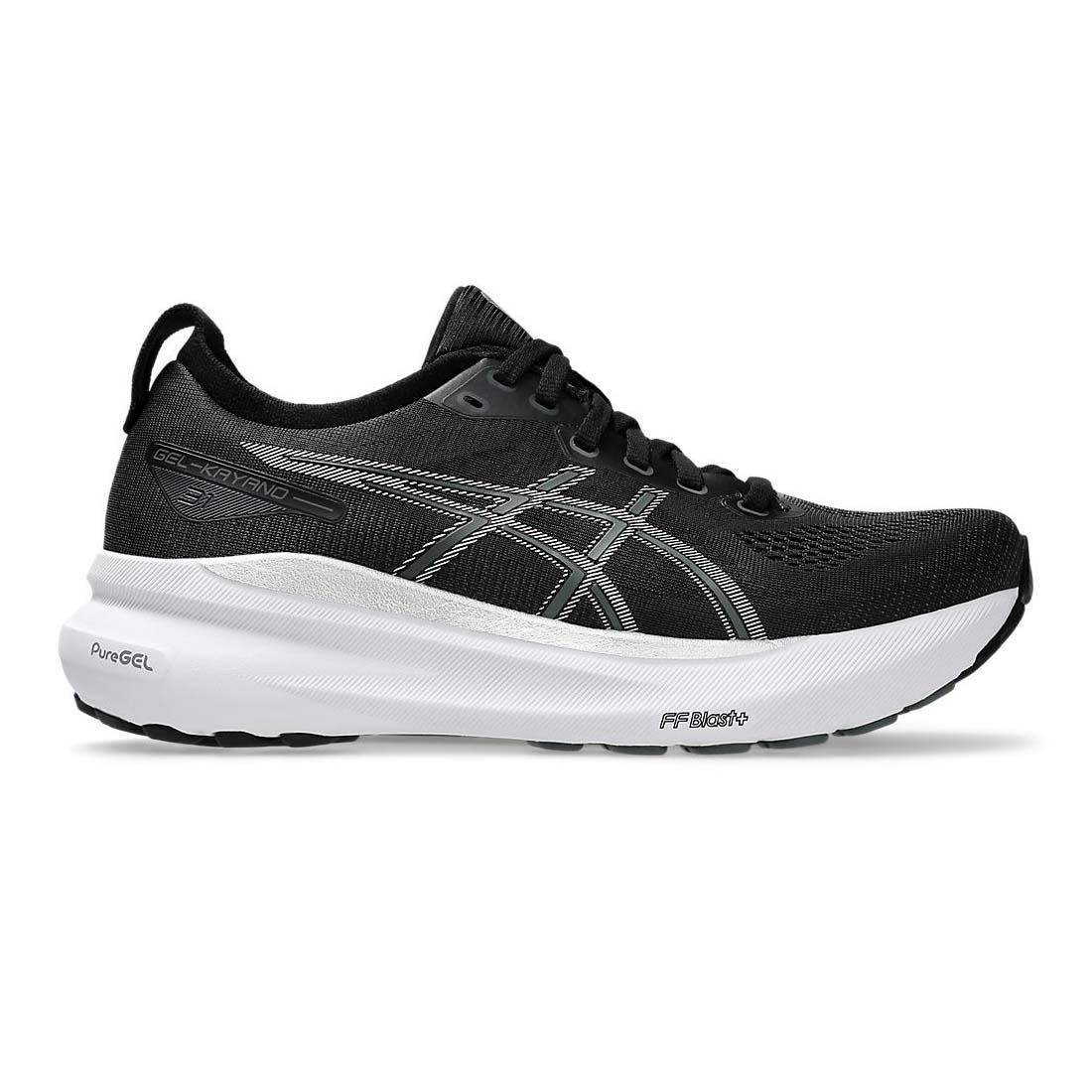 [秉宸] ASICS GEL-KAYANO 31 (D) 女慢跑鞋 黑白 1012B671-002, , large