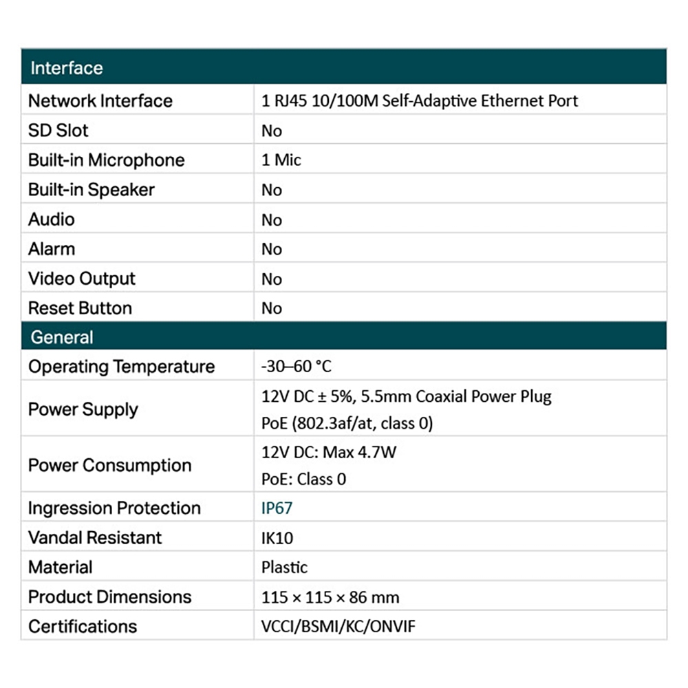 TP-LINK 昌運監視器組合 VIGI NVR1004H-4P 4路主機+VIGI C230 3MP全彩網路攝影機*2, , large