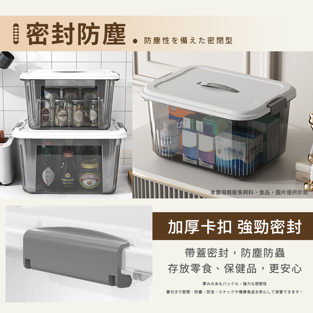 [夢巴黎] 透明整理箱, , large