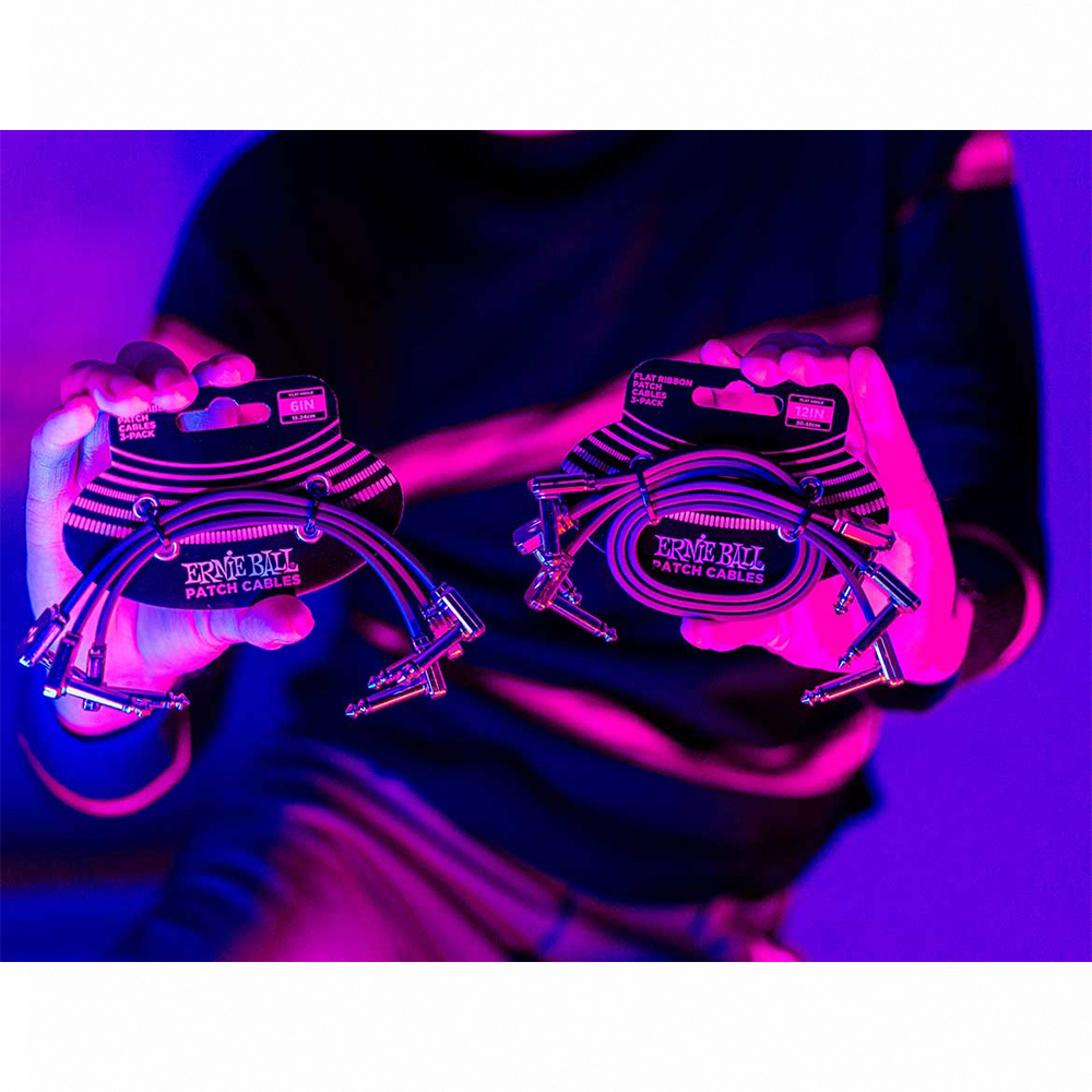 ERNIE BALL 3' Cable 3Pcs, , large