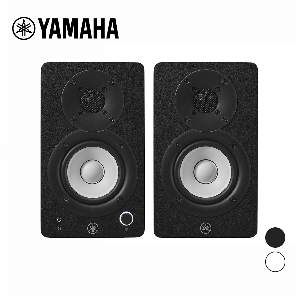 YAMAHA HS3 3.5吋 二音路主動式監聽喇叭 一對 黑/白色【敦煌樂器】, , large