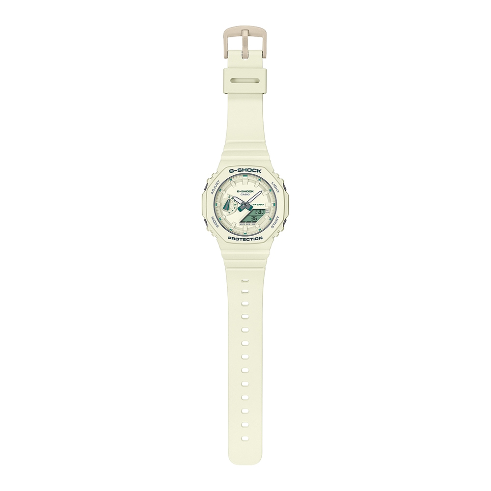 CASIO 卡西歐 G-SHOCK 摩登綠 八角女錶 GMA-S2100GA-7A, , large