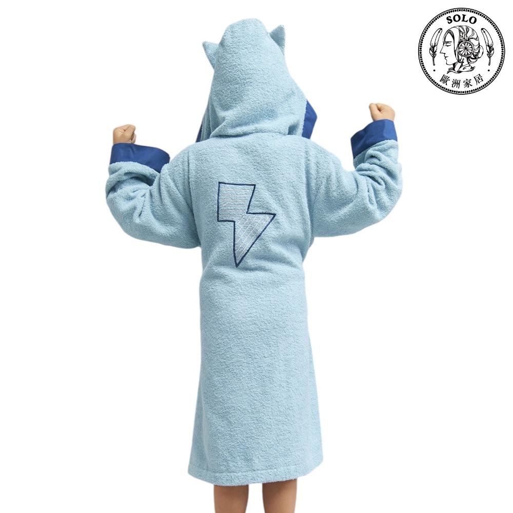 【SOLO Vintage】Bathrobe Hero Blue S, , large