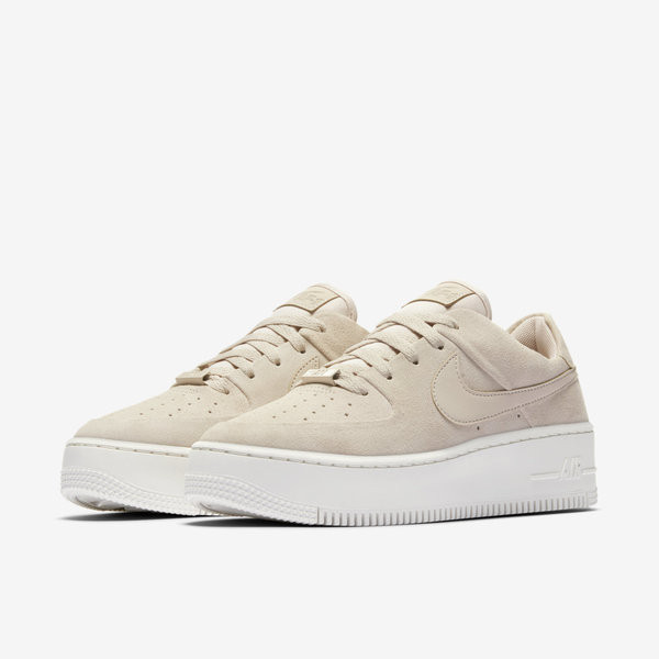 Kixpress-Nike WMNS AF1 Sage Low 女鞋 運動 休閒 經典 百搭 增高 米 [AR5339-201], , large