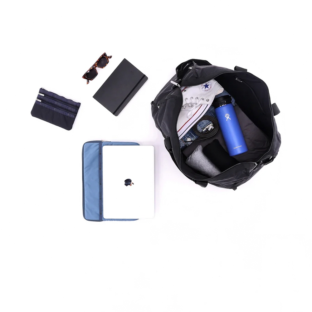 Lesportsac Deluxe Large Weekender 豪華大型旅行包-經典黑, , large