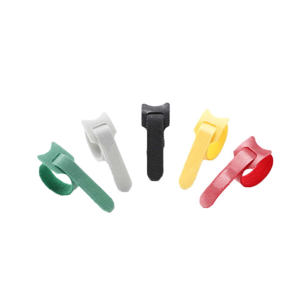 【上手家居】布面魔鬼氈束帶 6色組-混色(電線收納/束線帶/集線/繞線器/魔鬼沾/收線扣/紮線帶), , large