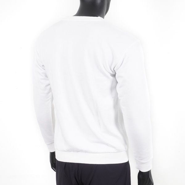 Puma 男 基本系列 No.1 Logo圓領衫 長袖上衣 亞洲版 素面 簡約 白 福利品 [59299713], , large