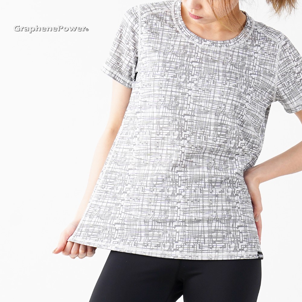 [GraphenePower] 石墨烯散熱速乾涼感圓領短袖-男款/白色M, , large