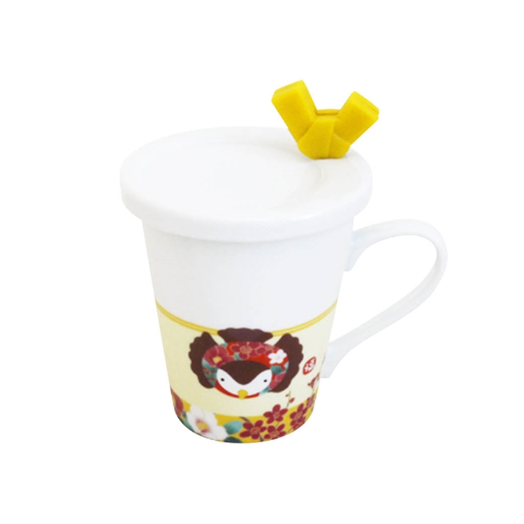 【毓秀堂】三鄉陶器 緣起吉祥物馬克杯 (福來雀), , large