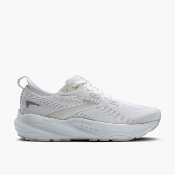 Brooks Glycerin 22 女 慢跑鞋 寬楦 支撐 彈力 緩震 白 [1204341D151], , large