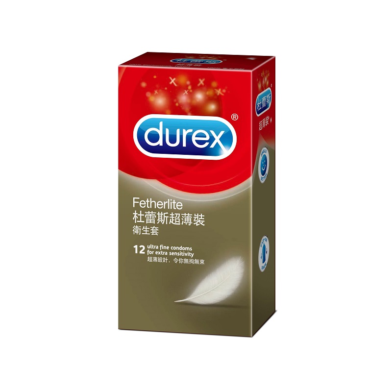 Durex Fetherlite Condom 12s, , large