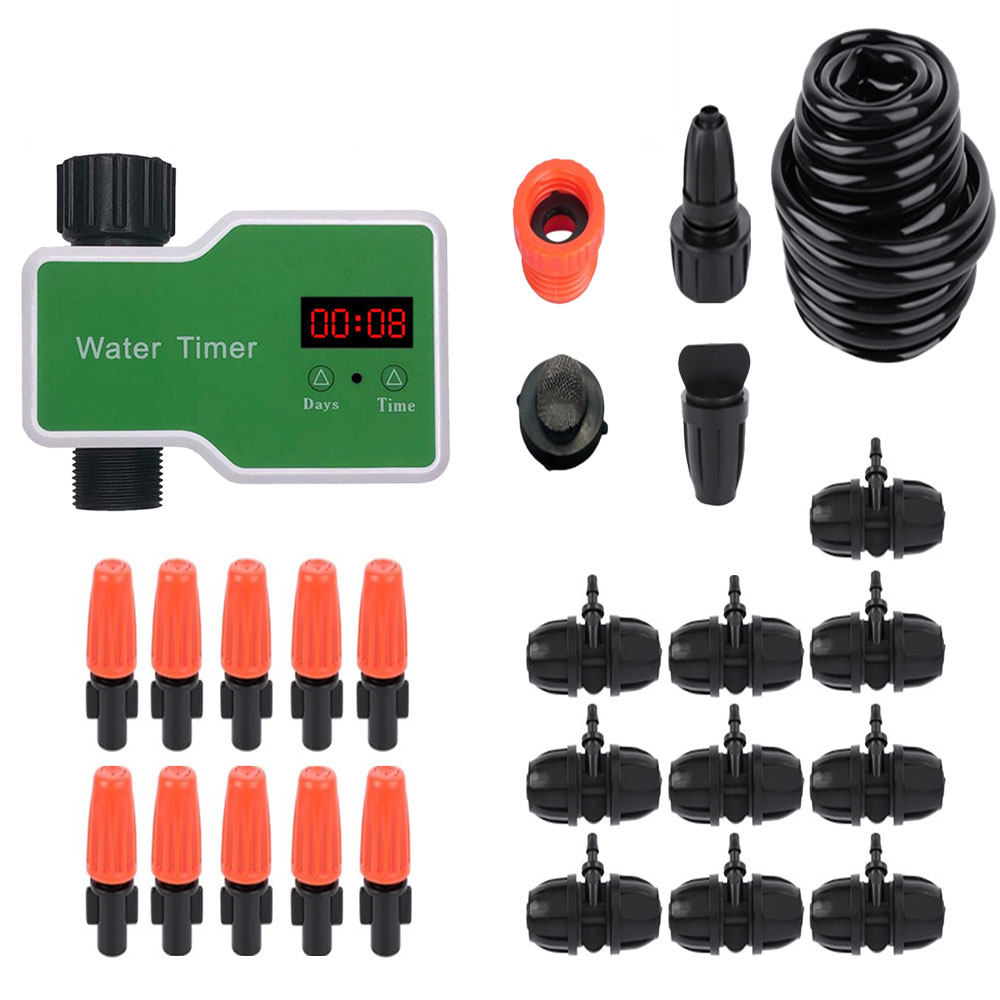 Smart timed watering device (T10) + 10-meter 10-set misting kit, , large
