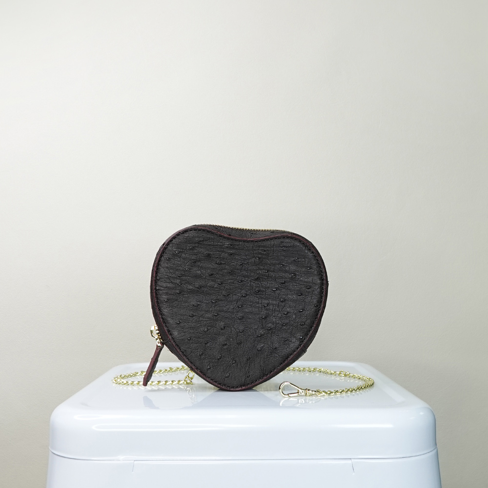 【M2nd】 Ostrich wallet with chain