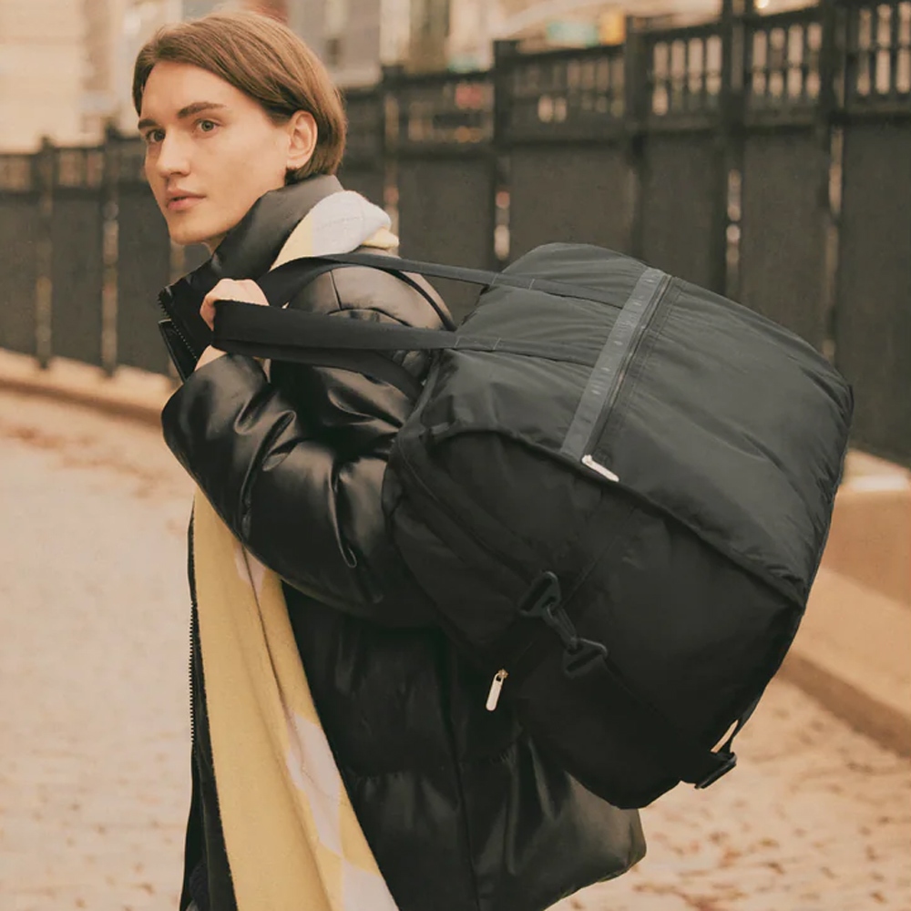 Lesportsac Deluxe Extra Large Weekender 豪華加大型旅行包-經典黑, , large